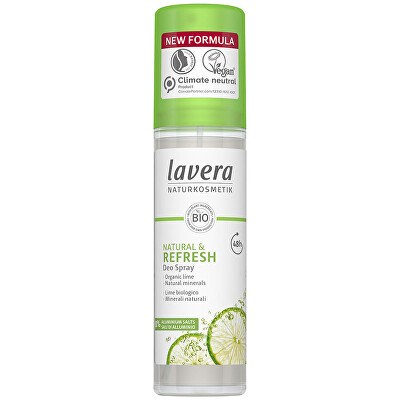Lavera - Osvěžující deodorant ve spreji s vůní limetky Refresh (Deo Spray) 75 ml
